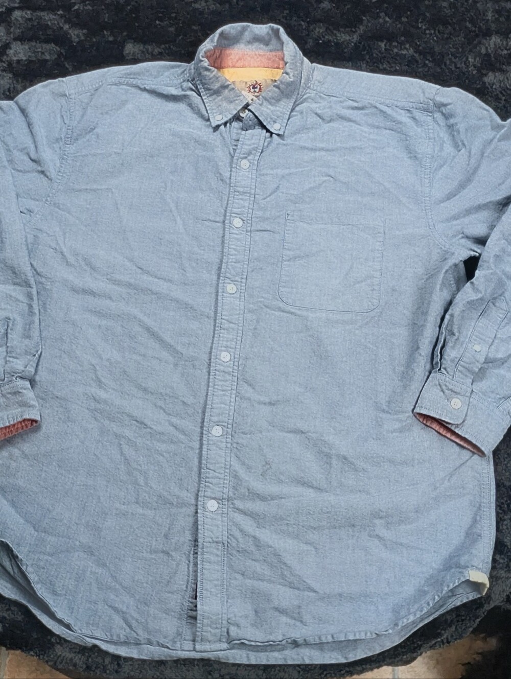 The Territory Ahead Light Blue Casual Button-Down Shirt
